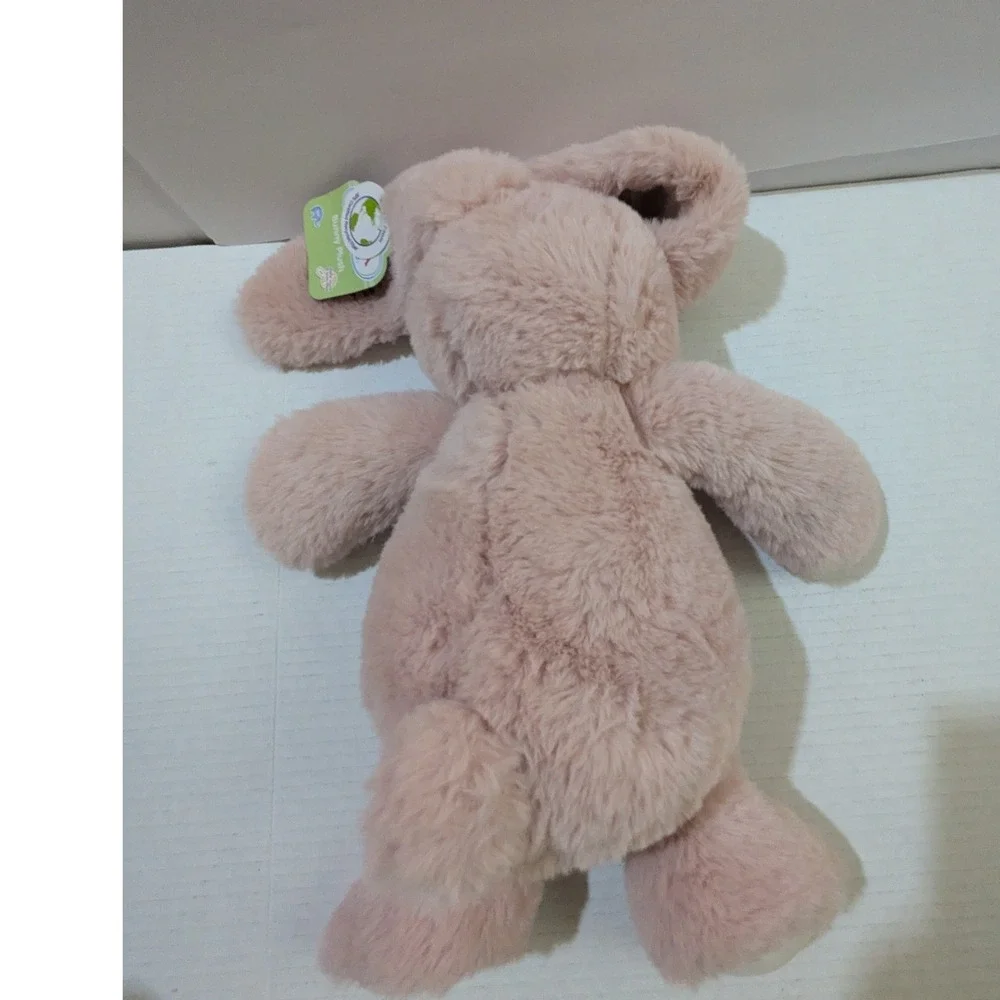 Spark Create Imagine Pink Bunny Plush Rattle Stuffed Animal Floppy Ears‎ 12 Inch